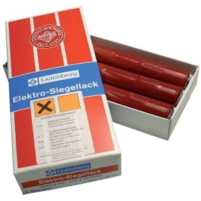 Siegellack Gutenberg Elektro, rot, 3 St.
