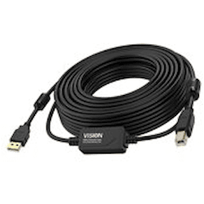 VISION Professional installation-grade USB 2.0 active cable