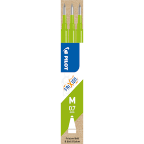 Frixion Clicker 0,7 refill lys grøn (3)