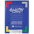 Etiketten Gallery, wit, 99,1 x 38,1 mm, ronde hoeken, 100 vel