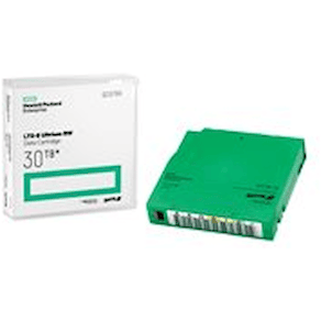 HPE RW Data Cartridge - LTO Ultrium 8 - 12 TB / 30 TB - grön