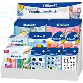 Thekendisplay Pelikan, 64 St., Malen & Basteln