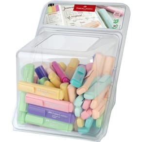 Textmarker Faber-Castell Textliner 46 Superfluo Pastell, sortiert