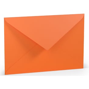 Briefumschlag Rössler Paperado, C5, mit Seidenfutter, orange