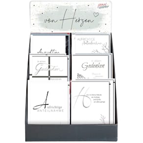 Trauerkarte BRAUN+COMPANY, sortiert