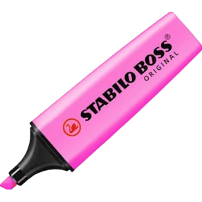 Överstrykningspenna STABILO Original Rosa, 10st