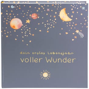 Fotobuch TURNOWSKY voller Wunder Weltraum, blau, 58 Seiten