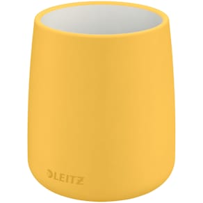 Stifteköcher Leitz Cosy, gelb, Keramik, 87 x 108 x 87 mm