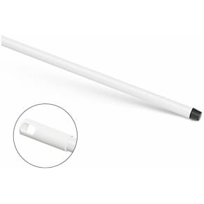 Besenstiel Nölle Metall, 140 cm, weiß