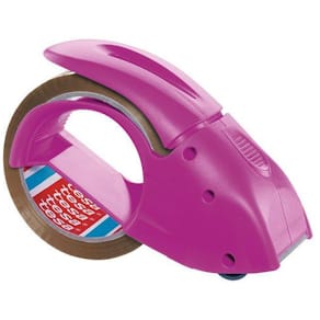 Tejphållare packtejp TESA Pack-n-Go rosa