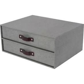 Förvaringsbox Birger canvas gr