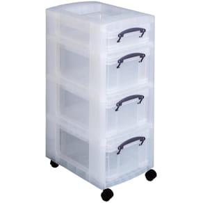 Trolley Really Useful Box, 4 opbergdozen