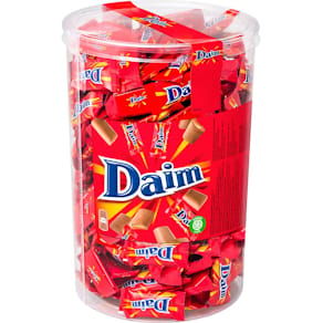 Choklad MARABOU Daim Mini Cylinder 2,5kg