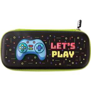 Schüleretui ITOTAL Lets Play, Hardcase, schwarz/bunt