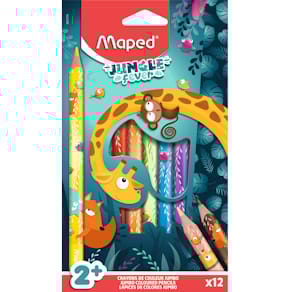 Farbstifte Maped, Etui, 12 Stück, mehrfarbig