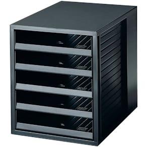 Schubladenbox HAN KARMA, schwarz