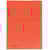 Dossiermap Class'ex, 3 kleppen, oranje