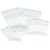 Blixtlåspåse 150x200 mm skrivfält 100-pack