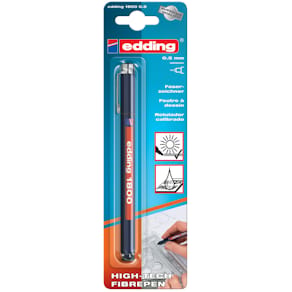 Faserzeichner edding, 0,5 mm, schwarz