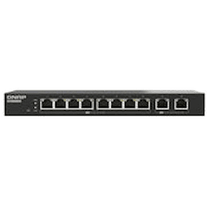 QNAP QSW-L2110-10T - Switch - Administrerad - 8 x 2.5GBase-T + 2