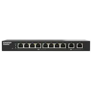 QNAP QSW-L2110-10T - Switch - Administrerad - 8 x 2.5GBase-T + 2