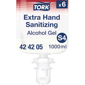 Händedesinfektionsgel Tork Extra S4, 1000 ml (424205)