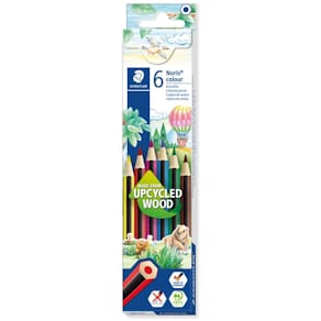 Farbstiftetui STAEDTLER Noris colour, 6 Farben, Kartonetui