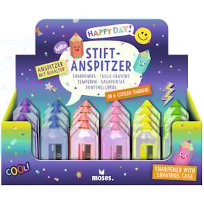 Spitzer MOSES Happy Day Stiftform, farbig sortiert