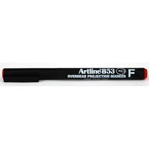 Märkpenna Artline 853 OH F Perm röd