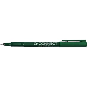 Fineliner Q-CONNECT, 0,4 mm, groen