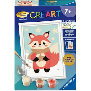 Malen-nach-Zahlen-Set Ravensburger CreArt, Sternen-Fuchs