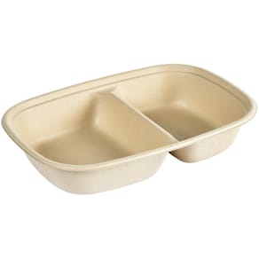 Bagassebakke Duni 2-rums 900 ml, 249x172 mm, 40 stk