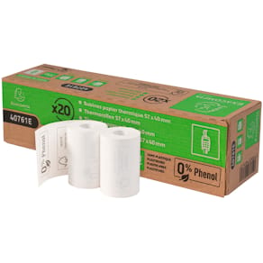 Kassarulle 57x40 mm 18 m 20-pack Bisfenol-fri