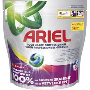 Wascapsules Ariel Pro Pods, Color, pak van 80 stuks