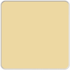 Lintex FRAME Glastavla, 1000 × 1000 × 50 mm, Mellow 730
