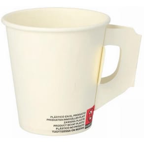 Pappersbägare PAPSTAR handtag 18cl 80/fp