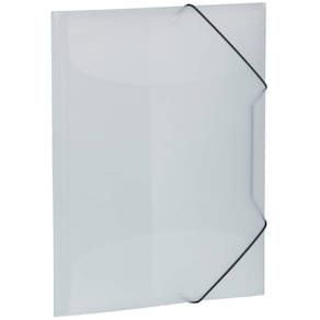 Gummizugmappe HERMA, A3, PP, transluzent/weiß