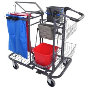 Städvagn NILFISK Pressvagn, fullutrustaad & städklar