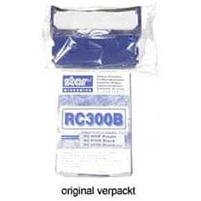 Farbbandkassette Star RC300 B, schwarz