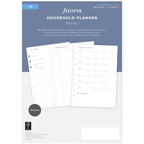 Filofax Hushållsplanerare Refill A5