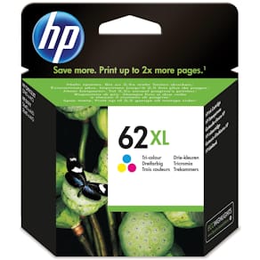 Inktcartridge HP 62XL, 415 pagina's, OEM C2P07AE, 3 kleuren