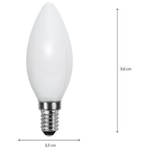 Led-lampa STAR T E14 4,7W kron