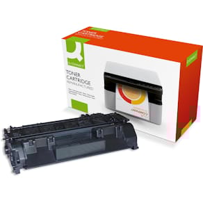 Toner Q-CONNECT, zwart, 2700 pagina's, voor HP (CF280A, OEM)