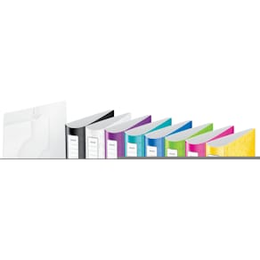 Ordner Leitz Active WOW, A4, 8 cm, farbig sortiert