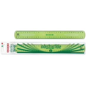Linjal dubbel m handtag 30cm