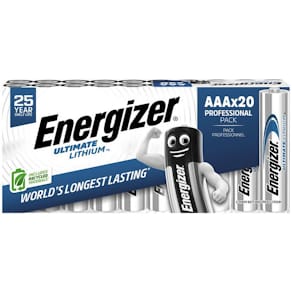 Batteri ENERGIZER Ultimate AAA 20/fp