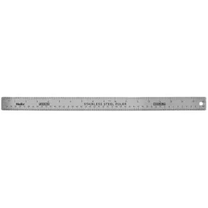 Linjal aluminium 45 cm