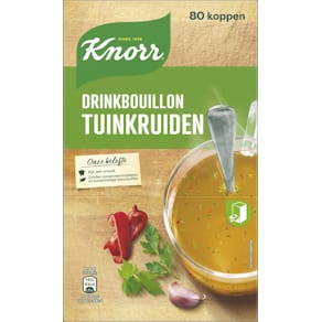 Drinkbouillon Knorr tuinkruiden, 175 ml, doos van 80 stuks