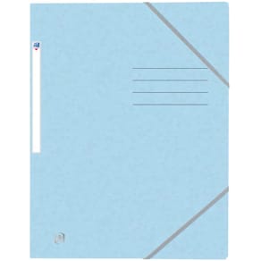 Eckspanner Oxford, A4, Karton, pastellblau