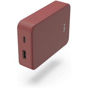 Powerbank 10000mAh USB-C+A Röd